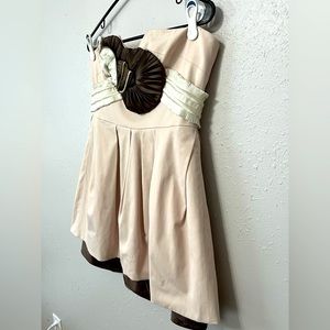 BCBGMAXAZRIA Strapless Mini Dress